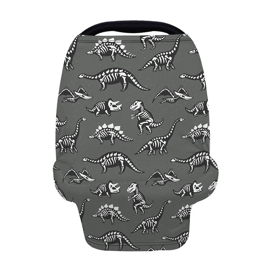 Dinosaur Fossil Pattern Print Baby Seat Cover