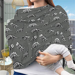 Dinosaur Fossil Pattern Print Baby Seat Cover