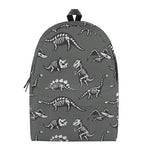 Dinosaur Fossil Pattern Print Backpack