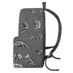 Dinosaur Fossil Pattern Print Backpack