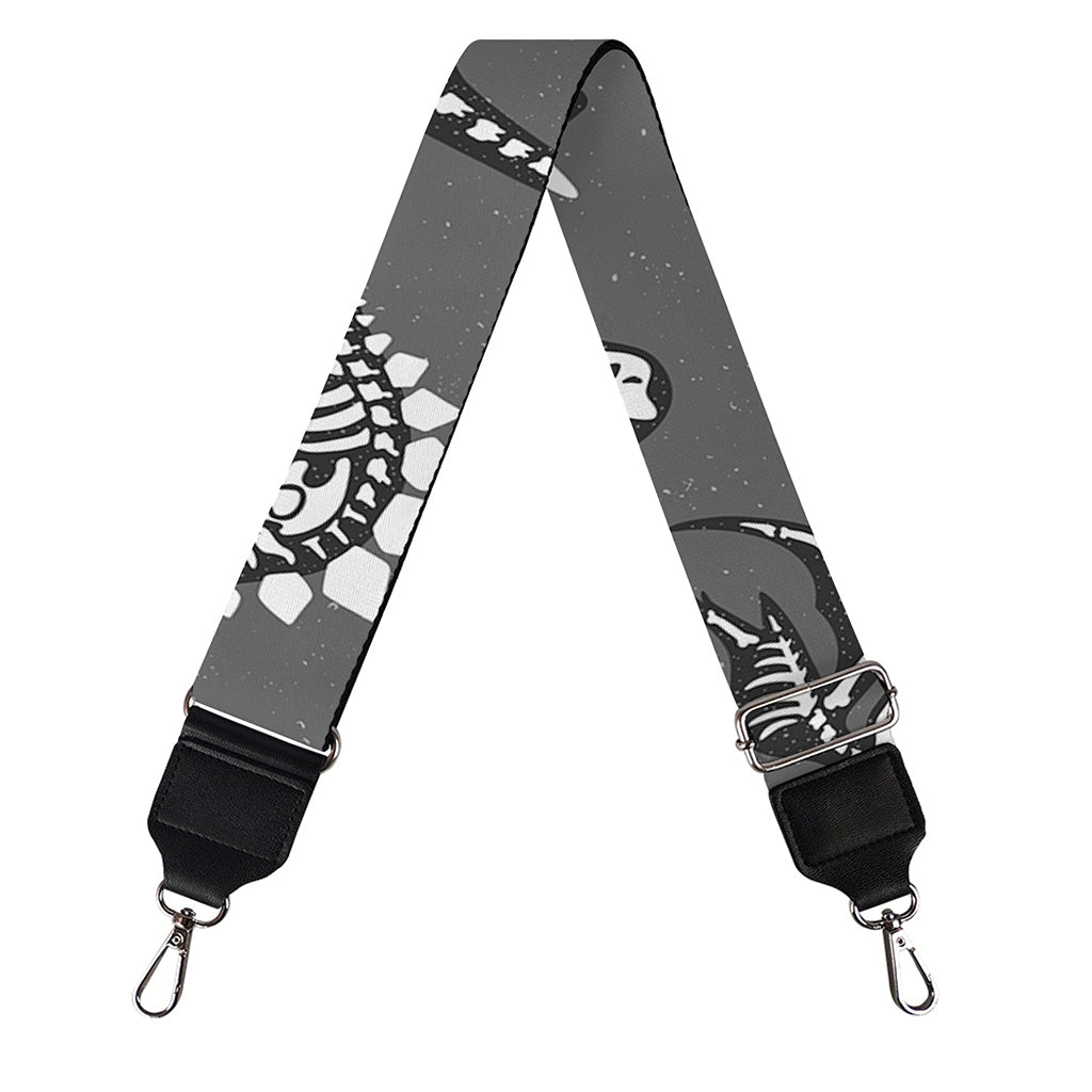 Dinosaur Fossil Pattern Print Bag Strap