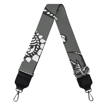 Dinosaur Fossil Pattern Print Bag Strap