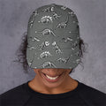 Dinosaur Fossil Pattern Print Baseball Cap