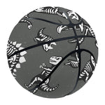 Dinosaur Fossil Pattern Print Basketball