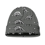 Dinosaur Fossil Pattern Print Beanie