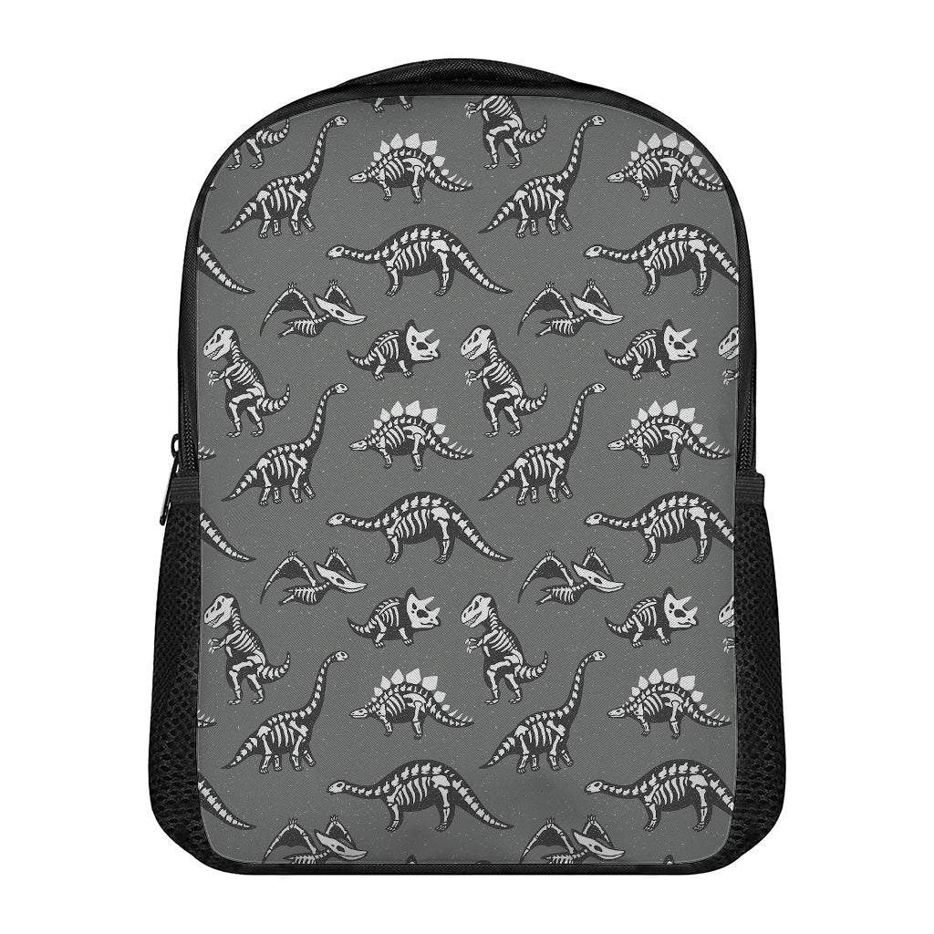 Dinosaur Fossil Pattern Print Casual Backpack