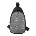 Dinosaur Fossil Pattern Print Sling Bag