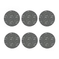 Dinosaur Fossil Pattern Print Coaster Set