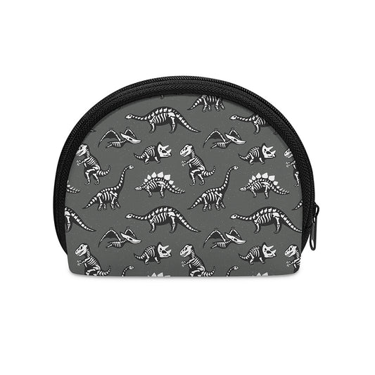 Dinosaur Fossil Pattern Print Coin Purse