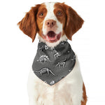 Dinosaur Fossil Pattern Print Dog Bandana