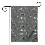 Dinosaur Fossil Pattern Print House Flag