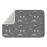 Dinosaur Fossil Pattern Print Indoor Door Mat