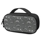 Dinosaur Fossil Pattern Print Insulin Cooler Travel Case