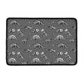 Dinosaur Fossil Pattern Print Kitchen Mat