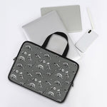 Dinosaur Fossil Pattern Print Laptop Sleeve With Handle