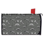 Dinosaur Fossil Pattern Print Mailbox Cover
