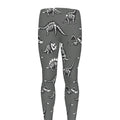 Dinosaur Fossil Pattern Print Men's Leggings