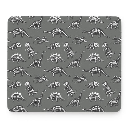 Dinosaur Fossil Pattern Print Mouse Pad