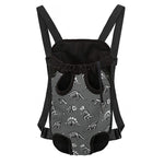 Dinosaur Fossil Pattern Print Pet Carrier Backpack