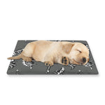 Dinosaur Fossil Pattern Print Pet Cooling Mat Cover