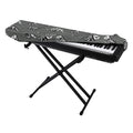 Dinosaur Fossil Pattern Print Piano Keyboard Cover