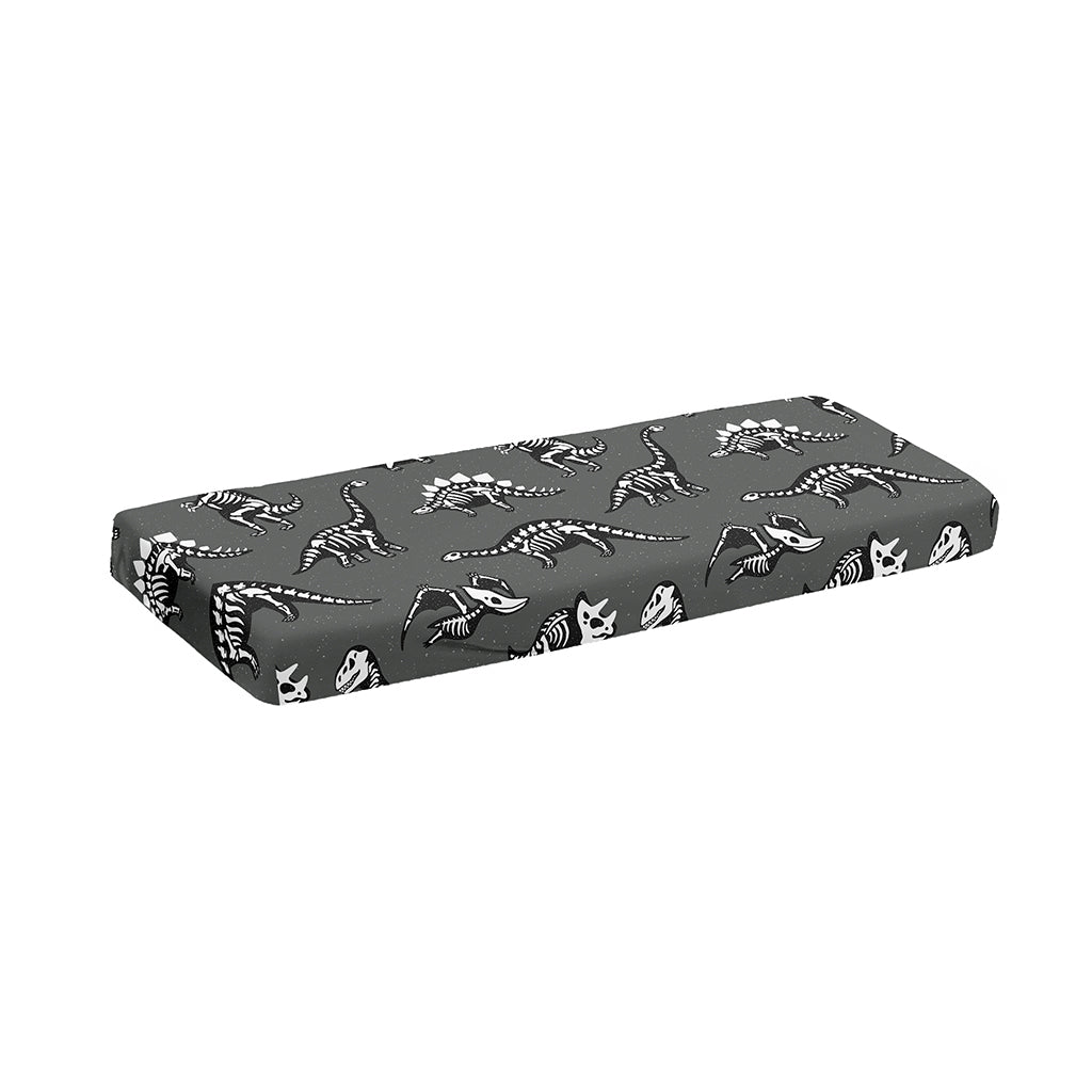 Dinosaur Fossil Pattern Print Piano Keyboard Cover