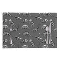 Dinosaur Fossil Pattern Print Placemat