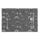 Dinosaur Fossil Pattern Print Placemat