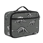 Dinosaur Fossil Pattern Print Portable Lunch Bag