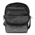 Dinosaur Fossil Pattern Print Rectangular Crossbody Bag