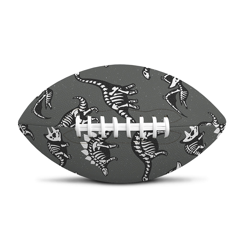 Dinosaur Fossil Pattern Print Rugby Ball