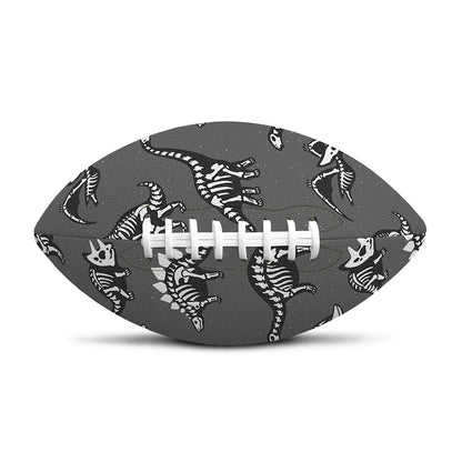 Dinosaur Fossil Pattern Print Rugby Ball