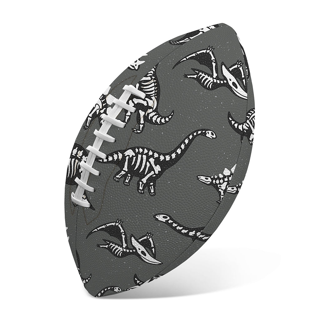 Dinosaur Fossil Pattern Print Rugby Ball