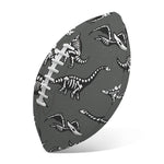 Dinosaur Fossil Pattern Print Rugby Ball