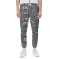 Dinosaur Fossil Pattern Print Joggers