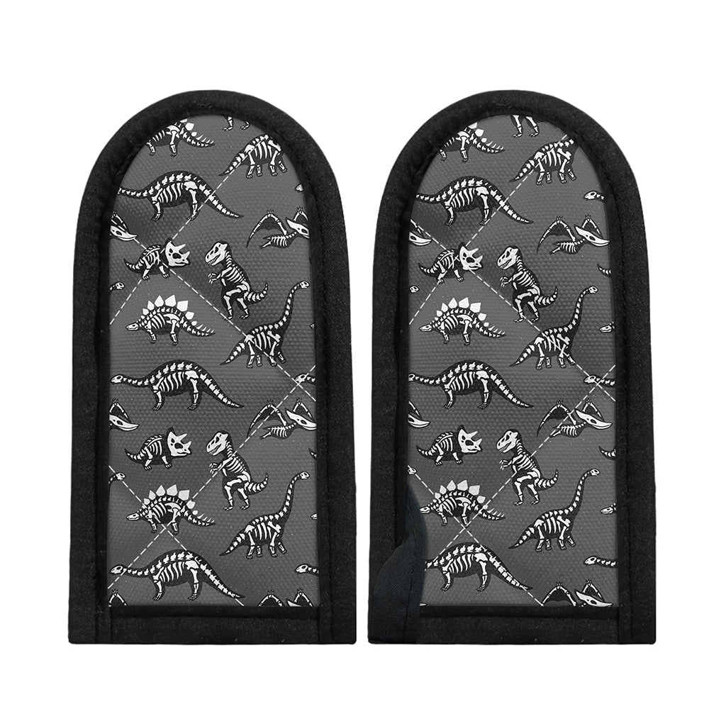 Dinosaur Fossil Pattern Print Skillet Handle Cover