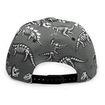 Dinosaur Fossil Pattern Print Snapback Cap
