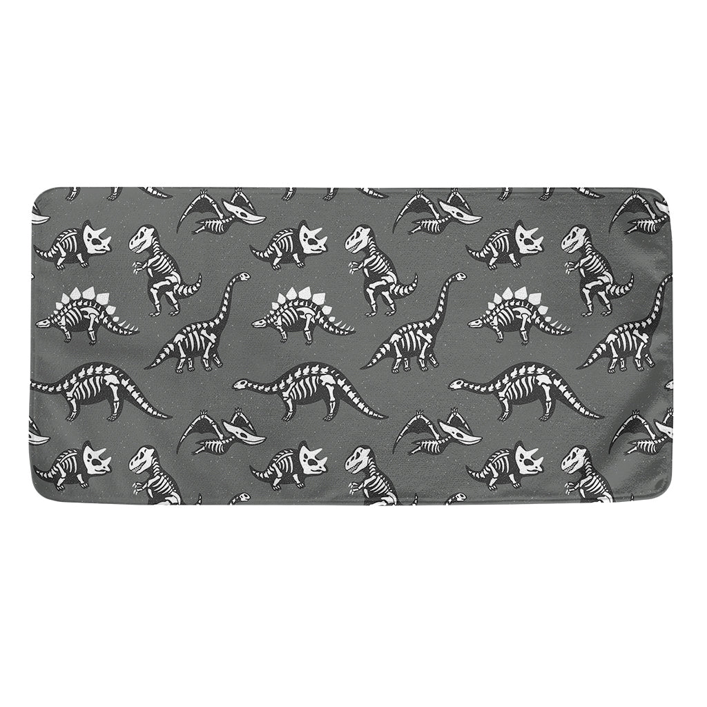 Dinosaur Fossil Pattern Print Towel
