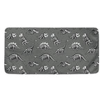 Dinosaur Fossil Pattern Print Towel