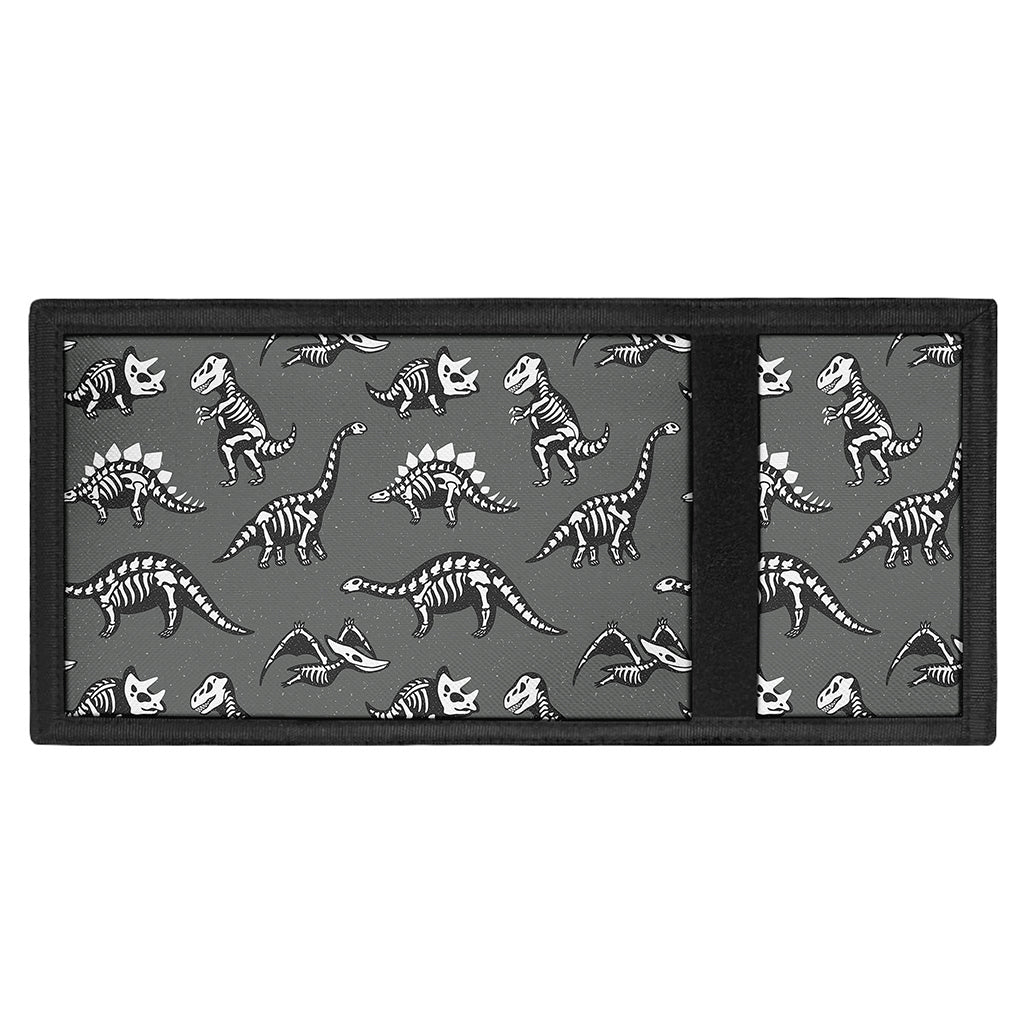 Dinosaur Fossil Pattern Print Trifold Wallet