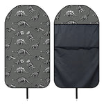 Dinosaur Fossil Pattern Print Waterproof Car Seat Cover