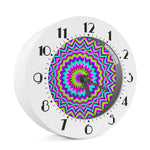 Dizzy Circle Moving Optical Illusion Alarm Clock