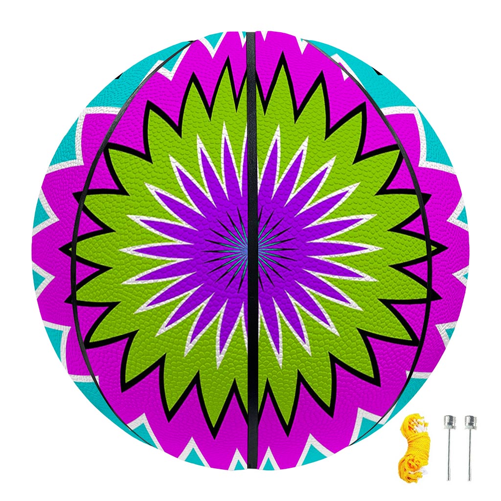 Dizzy Circle Moving Optical Illusion Basketball