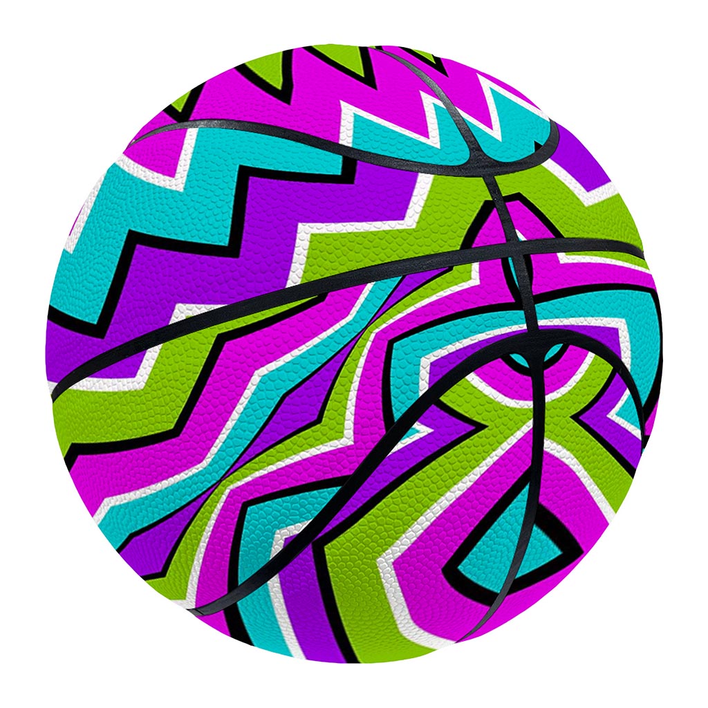 Dizzy Circle Moving Optical Illusion Basketball