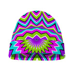 Dizzy Circle Moving Optical Illusion Beanie