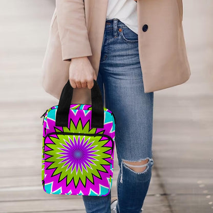 Dizzy Circle Moving Optical Illusion Bible Tote Bag