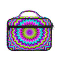 Dizzy Circle Moving Optical Illusion Briefcase Bible Bag