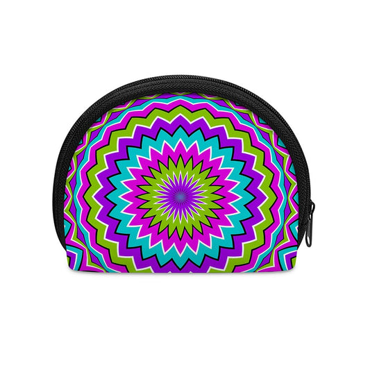 Dizzy Circle Moving Optical Illusion Coin Purse