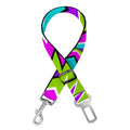 Dizzy Circle Moving Optical Illusion Dog Seat Belt
