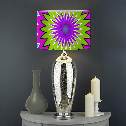 Dizzy Circle Moving Optical Illusion Drum Lamp Shade